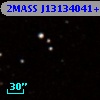 2MASS J13134041+0001042