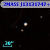 2MASS J13131747+0000286