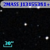 2MASS J13155381+0016402