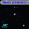 2MASS J13164322+0008247