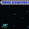 2MASS J13163284+0009238