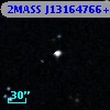 2MASS J13164766+0002256