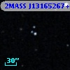 2MASS J13165267+0001099