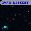 2MASS J13182266+0006289
