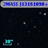 2MASS J13181090+0010180