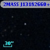 2MASS J13182660+0003001