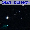 2MASS J13173667+0000445