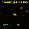 2MASX J13115580-0050108