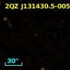 2SLAQ J131430.54-005550.2
