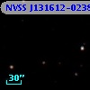NVSS J131612-023805