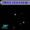 2MASS J13114110-0011555