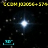 CCDM J03056+5744AB