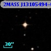 2MASS J13105494-0003348