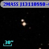 2MASS J13110880-0016063
