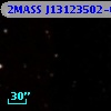 2MASS J13123502-0001317