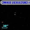 2MASS J13112502-0001342
