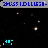 2MASS J13111650-0002150
