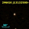 2MASX J13132500-0004320