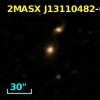 2MASX J13110482-0002446