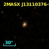 2MASX J13110376-0047166