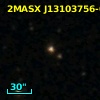 2MASX J13103756-0358432