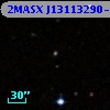 2MASX J13113290-0358030