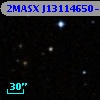 2MASX J13114650-0356149
