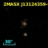 2MASX J13124359-0315037