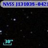 NVSS J131038-042137
