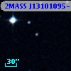 2MASS J13101095-1709003