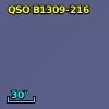 QSO B1309-216