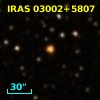 IRAS 03002+5807