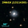 2MASX J13114301-3033450