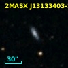 2MASX J13133403-2959384