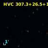 HVC 307.3+26.5+145