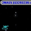 2MASX J13293238+3214233