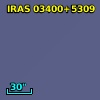 IRAS 03400+5309