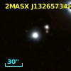 2MASX J13265734+2614344