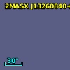 2MASX J13260840+2550571