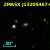 2MASX J13205467+2021102