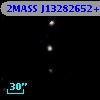 2MASS J13282652+1722041