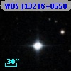 WDS J13218+0550