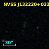 NVSS J132220+033842