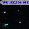 NVSS J132020+033304