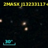 2MASX J13233117+0100088