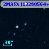 2MASX J13280564+0104464