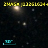 2MASX J13261634+0012367