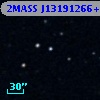 2MASS J13191266+0000052