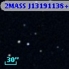 2MASS J13191138+0000320