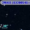 2MASS J13200541+0011595